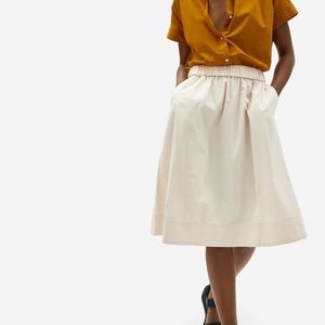 Everlane Easy Chino Skirt
